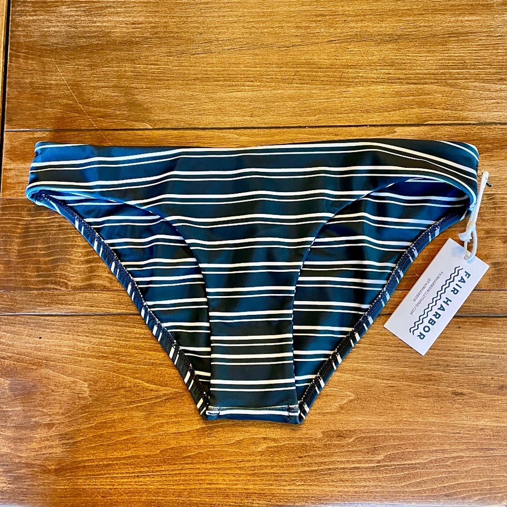 Fair Harbor Champlain Hipster Striped Bikini Bottoms